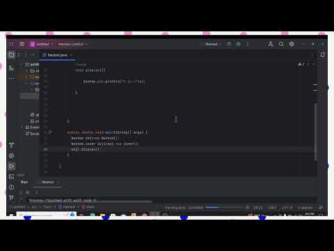 Nested Class In Java Bangla