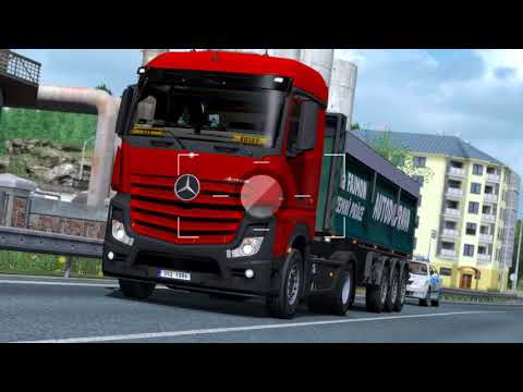 ETS2 Mercedes Actros Mp4  Wroclaw - Bzenec
