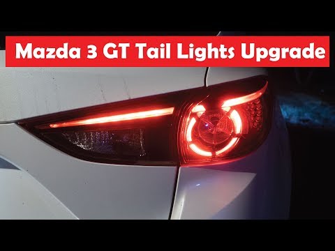 2014+ Mazda 3 GT LED Tail Lights Upgrade
