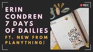 7 Days of Deco’d Dailies ft. *NEW* Planything | Erin Condren Daily Duo