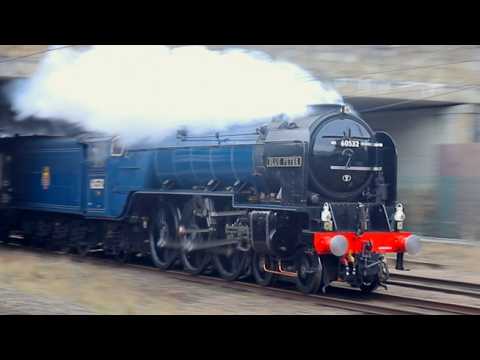 60532 Blue Peter chimes through Preston unassisted! The Cumbrian Mountaineer | 12/2/26