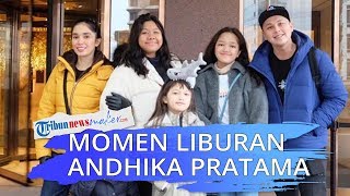 Potret Seru Liburan Keluarga Andhika Pratama dan Ussy Sulistiawaty di Korea, Kompak Jajal Hanbok