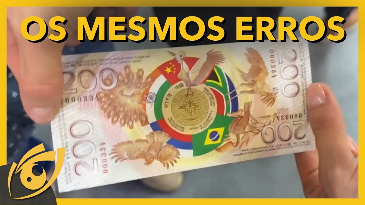 Nova moeda do BRICS promete SUPERAR o DÓLAR, mas apenas repete os ERROS de moedas fiat