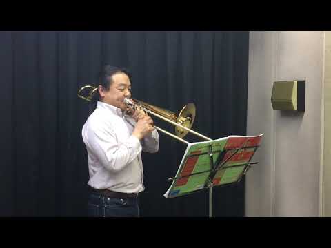 H.Voxman - Selected Studies for Trombone “Allegro marziale by Gatti”(Page-14)