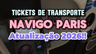 NAVIGO 2026! A super update to Paris' public transport for you! #paris #navigo
