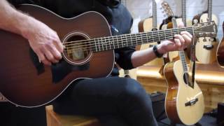 Video thumbnail for Taylor 326E - Baritone 6 String - Acoustic Guitar by Rich Tone Music