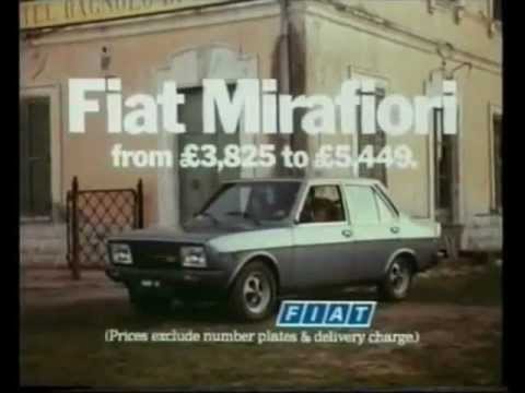 FIAT 131 Supermirafiori 1980 - Spot