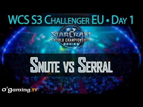 Snute vs Serral - WCS 2015 Season 3 - EU Challenger - Day 1