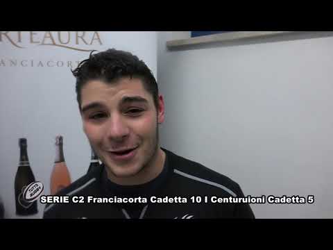 191113 SERIE C 2 Franciacorta Cadetta vs I Centurioni Cadetta