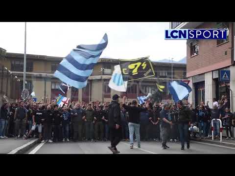 50 anni di movimento ultras a Lecco: lo spettacolo in strada e allo stadio