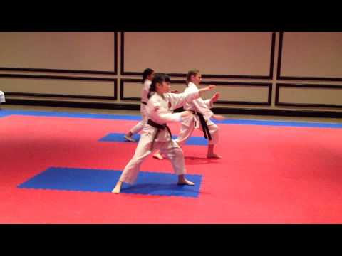 Bassai Dai, Team Kata Girls 9-11 | IKD Canada Cup 2014, Shotokan Karate