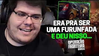 CASIMIRO REAGE: OPERAÇÃO FRONTEIRA #13 - CHAMOU NO JUDO | Cortes do Casimito