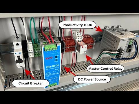 Giải thích về nguồn PLC, rơ le an toàn và hệ thống dây bảng điều khiển ... Đoạn giới thiệu