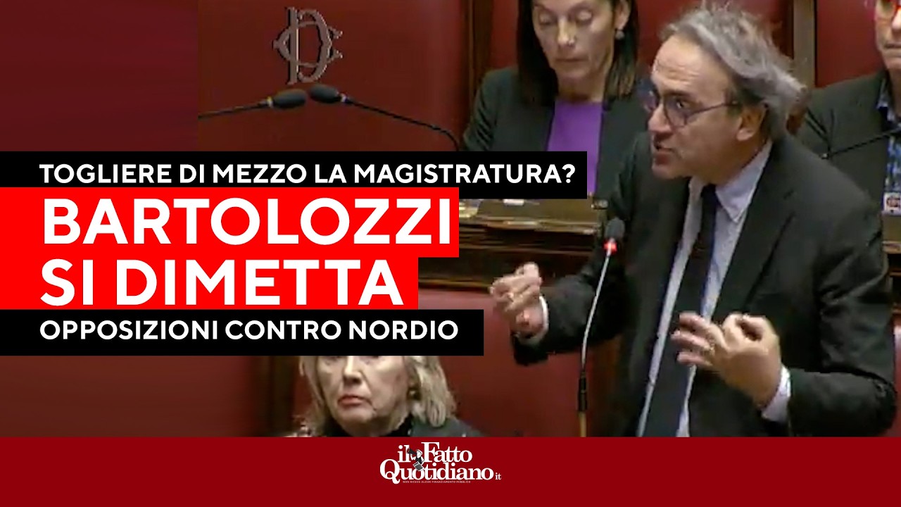 "Sì per spassare via la magistratura". Opposizioni contro Nordio: "Bartolozzi di dimetta"