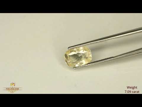 Yellow Sapphire 7.09 ct. (Super Premium) video