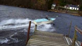 preview picture of video '1962 Albatross slipper stern speedboat'