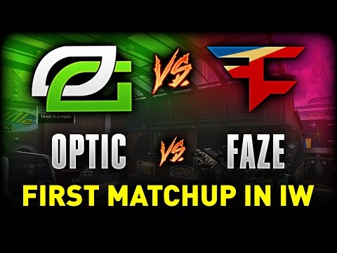 OpTic Gaming vs. FaZe (First Time Matchup in IW)