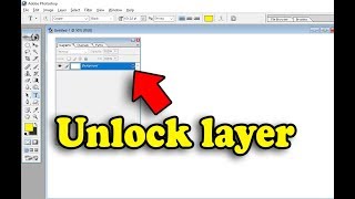 Photoshop Cs6 Unlock Layer | Unlock Layer Photoshop Cs6 | Photoshop Me Layer Lock Kaise Tode