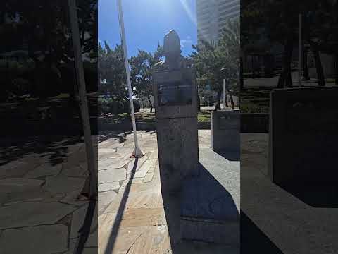 El monolito de San Martin en el Municipio de Maldonado - Uruguay 🇦🇷🇺🇾