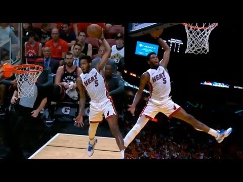 Derrick Jones Jr. Shocks the Heat Crowd After EPIC Dunk | Heat vs Raptors