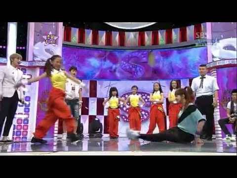 100703 SK - f(x) Victoria amazing flexibility