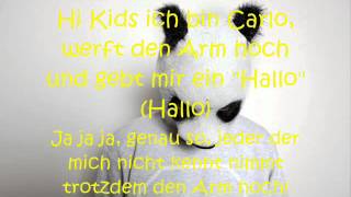 Cro - Hi Kids ich bin Carlo Lyrics on Screen + in Description
