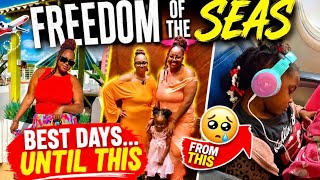 Our Last 2 Days Were INSANE 🤯 | Elegant Dinner + Cruise Disembarkation | Freedom of the Seas