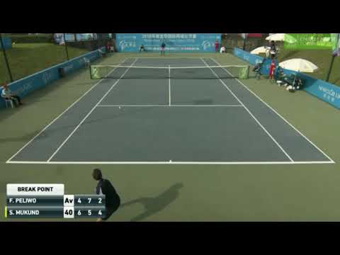 Mukund Sasikumar's win against Filip Peliwo - ATP Shenzhen 2018