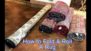 How to Roll Your Rugs | Rug Master Dallas | Behnam Rugs