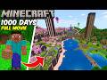 I Survived 1000 Days In Minecraft Bedrock Edition FULL MOVIE