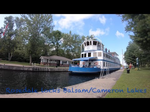 How the Locks work Rosedale locks 35 Balsam/Cameron Lake Trent Severn Waterway Kawartha Voyageur