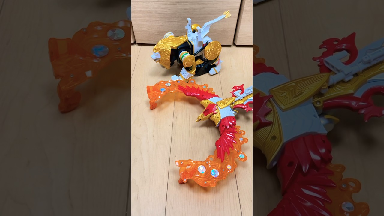 【Mystic Force】自動合体⁉️マジレンジャーのマジレジェンドで遊んでみた#rasuba #powerrangers #megazord #toys #スーパー戦隊