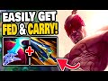 How to GET FED & CARRY on LEE SIN Jungle | 14.19