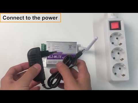 2 Channels 4G Relay Switch RL2-WLTE-EC APP Remote Control Light, Curtains, Garage Door, Water Pump