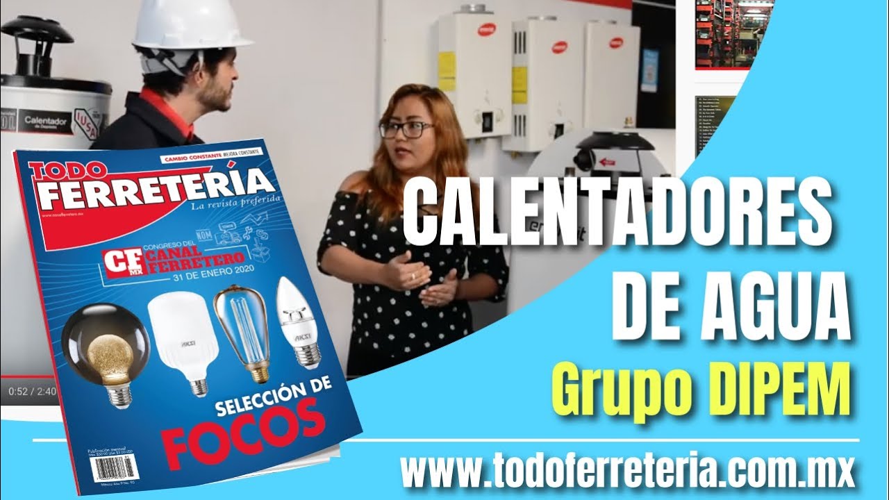 Grupo DIPEM, calentadores de agua