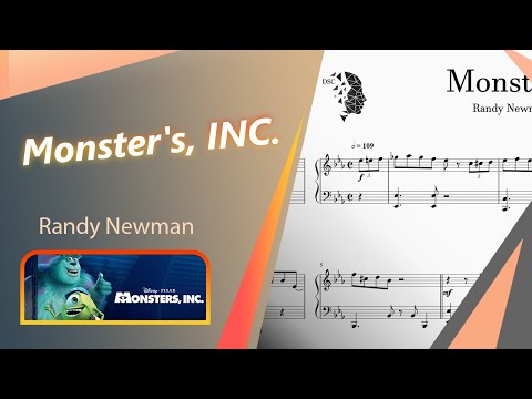 (Piano Cover) Monster's Inc. - Randy Newman