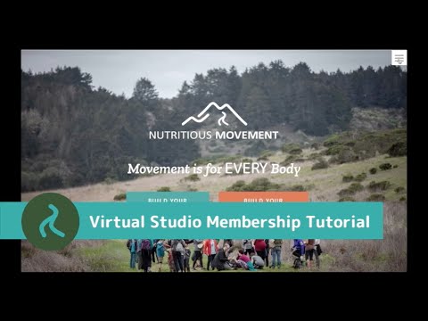 Tour of Nutritious Movement’s Virtual Studio