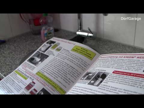 Vespa p80 x -- Part 20 -- Tank sealing with CREAM WHITE 2K