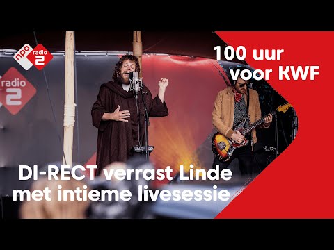 DI-RECT ontroert luisteraar Linde met een intieme livesessie | 100 uur voor KWF | NPO Radio 2
