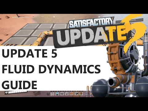 Satisfactory Update 5 Fluid Guide - How fluids work in Satisfactory Update 5(Guide / Tutorial)