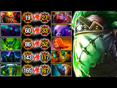 What An Intense Game!!! Rank 27 Pudge Offlane - Epic Nonstop Fight | Pudge Official