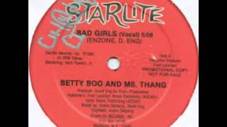Betty Boo and Ms. Thang - Bad Girls (vocal dub mix 1985).avi
