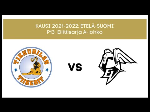 Tiikerit Sininen vs EräViikingit Musta 12.2.2022
