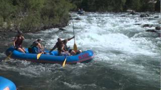 preview picture of video 'Kings River Expeditions/ Rafting for Father's Day'