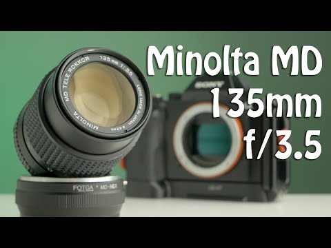 Minolta MD Tele Rokkor 135mm f/3.5 lens review (on a Sony A7)