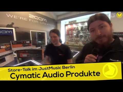Music nStuff: Store-Talk über Cymatic Audio bei JustMusic Berlin