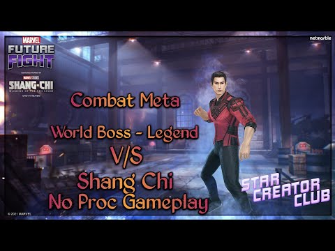 Combat Meta || Shang Chi Vs World Boss Legend Knull || No Proc Gameplay || Marvel Future Fight