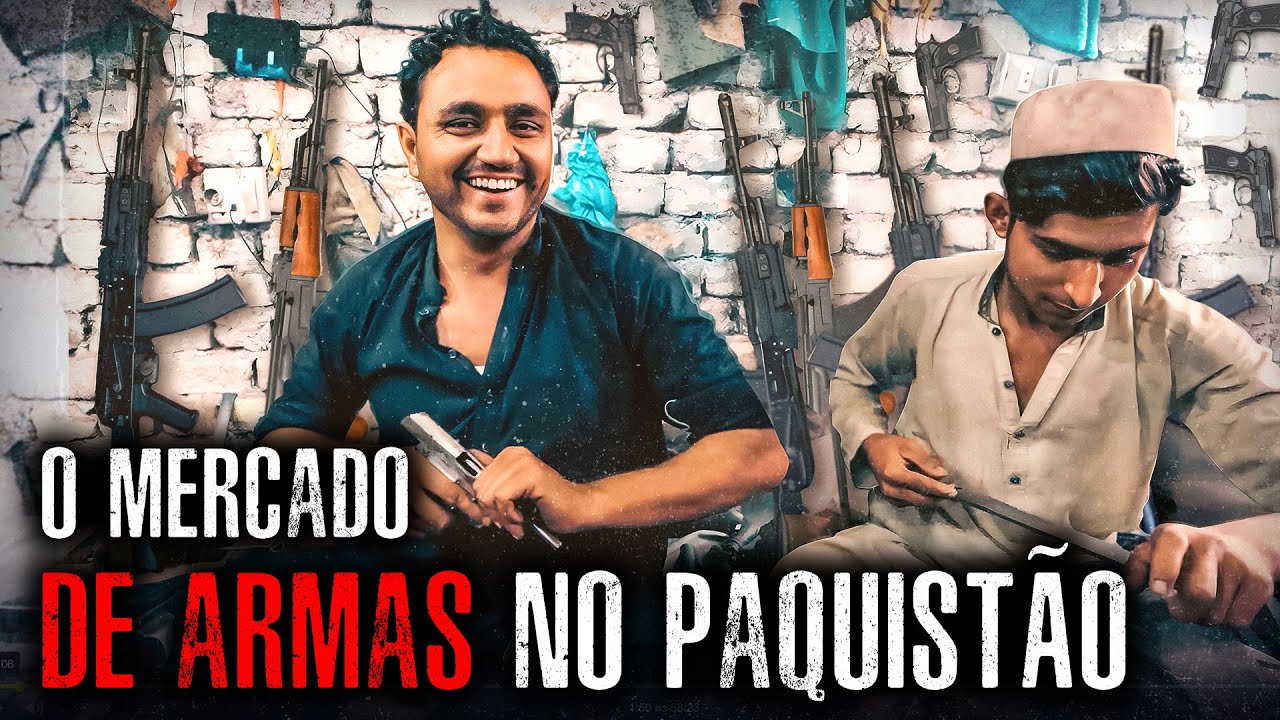 Na fronteira entre o Afeganistão e o Paquistão / Entrei no MAIOR mercado de armas do planeta