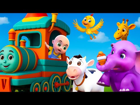 गाड़ी आयी छुक छुक - Full rhyme in Hindi | Gadi Aayi Gadi Aayi Chuk Chuk Rhyme | Kids rhyme in hindi