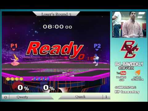 BC Biweekly 11: Loser's Round 3 - Qwerty (Sheik/Peach) vs. Quack (Falco)